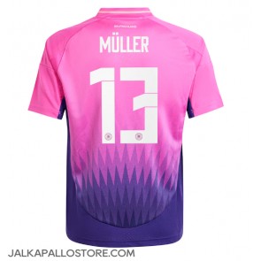 Saksa Thomas Muller #13 Vieraspaita EM-Kisat 2024 Lyhythihainen